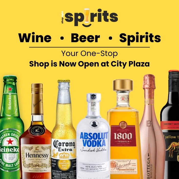 Wine, Beer & Spirits: Your One-Stop Shop is Now Open at City Plaza